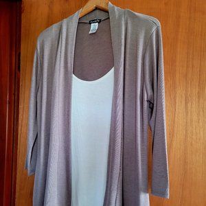 Fig & Blu Layered Top